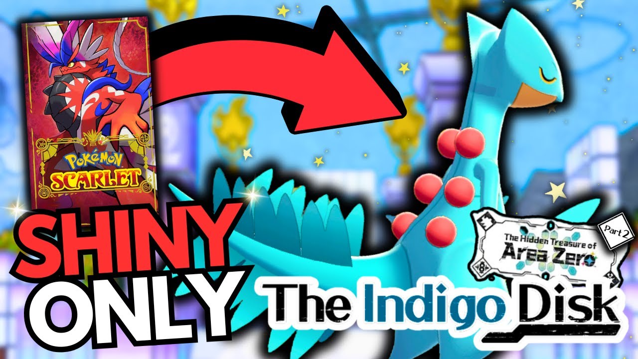 Pokemon The Indigo Disk but I can only use SHINIES