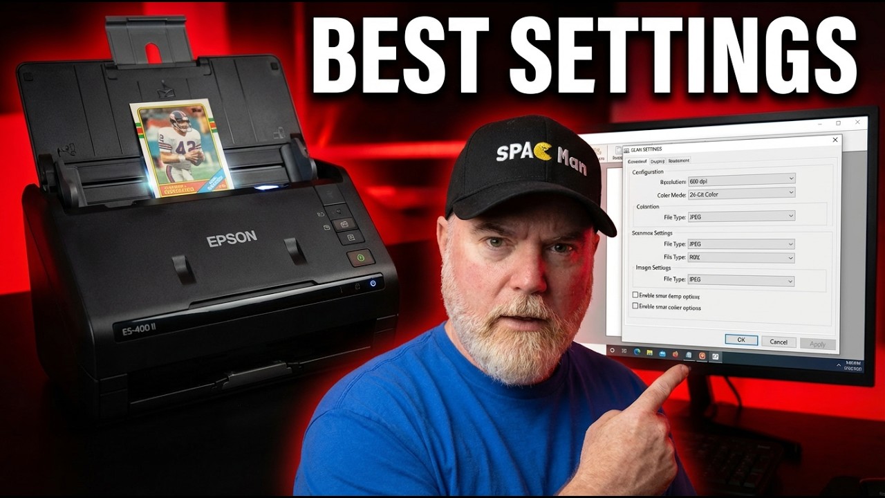 Is The Epson ES-400 II A Keeper For Scanning Sports Cards?