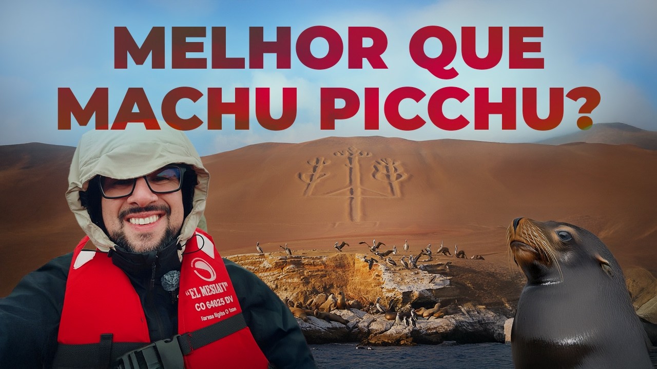 PARACAS PERU: É MELHOR QUE MACHU PICCHU? As Ilhas Ballestas que Quase Ninguém Conhece