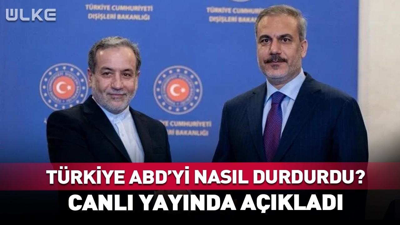 Türkiye Ne Yaptı da ABD İran'a Saldırmadı? #haber