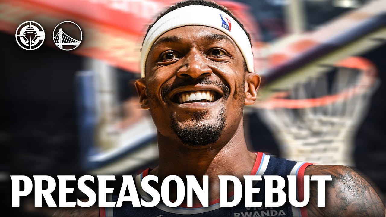 Bradley Beal first Clippers game vs Warriors 😎