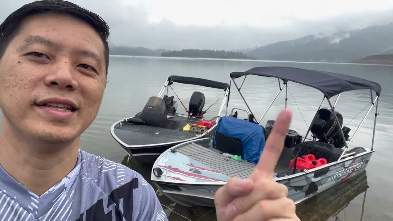 Kenyir 11 - Wild Camping in Lake Kenyir with Aluminium Boats | Kimple Hunter 420