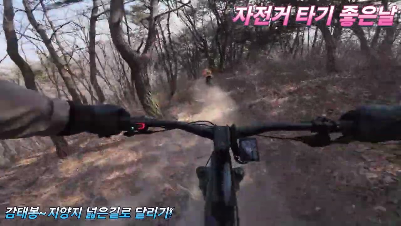 감태봉~지양지 오는은 넓은 길로 가볼까?