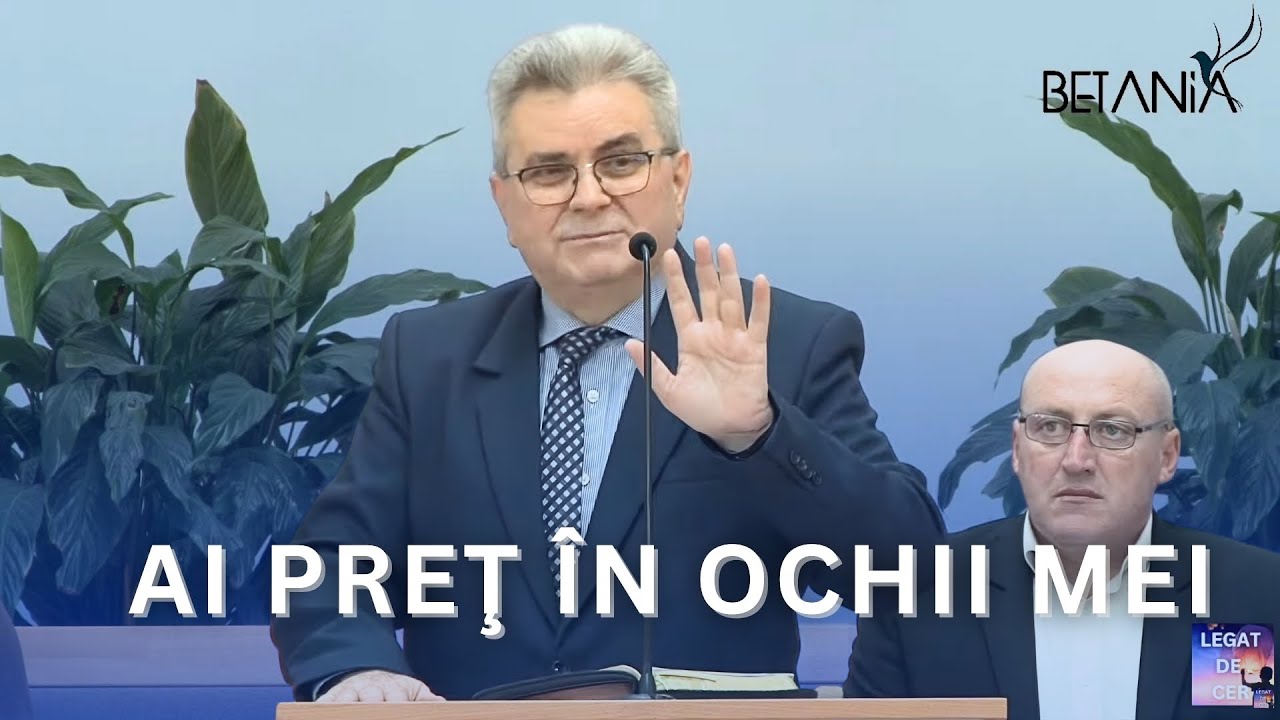 PREDICA NELU FILIP - Pentru că ai preţ în ochii Mei ⎮ IANUARIE 2026