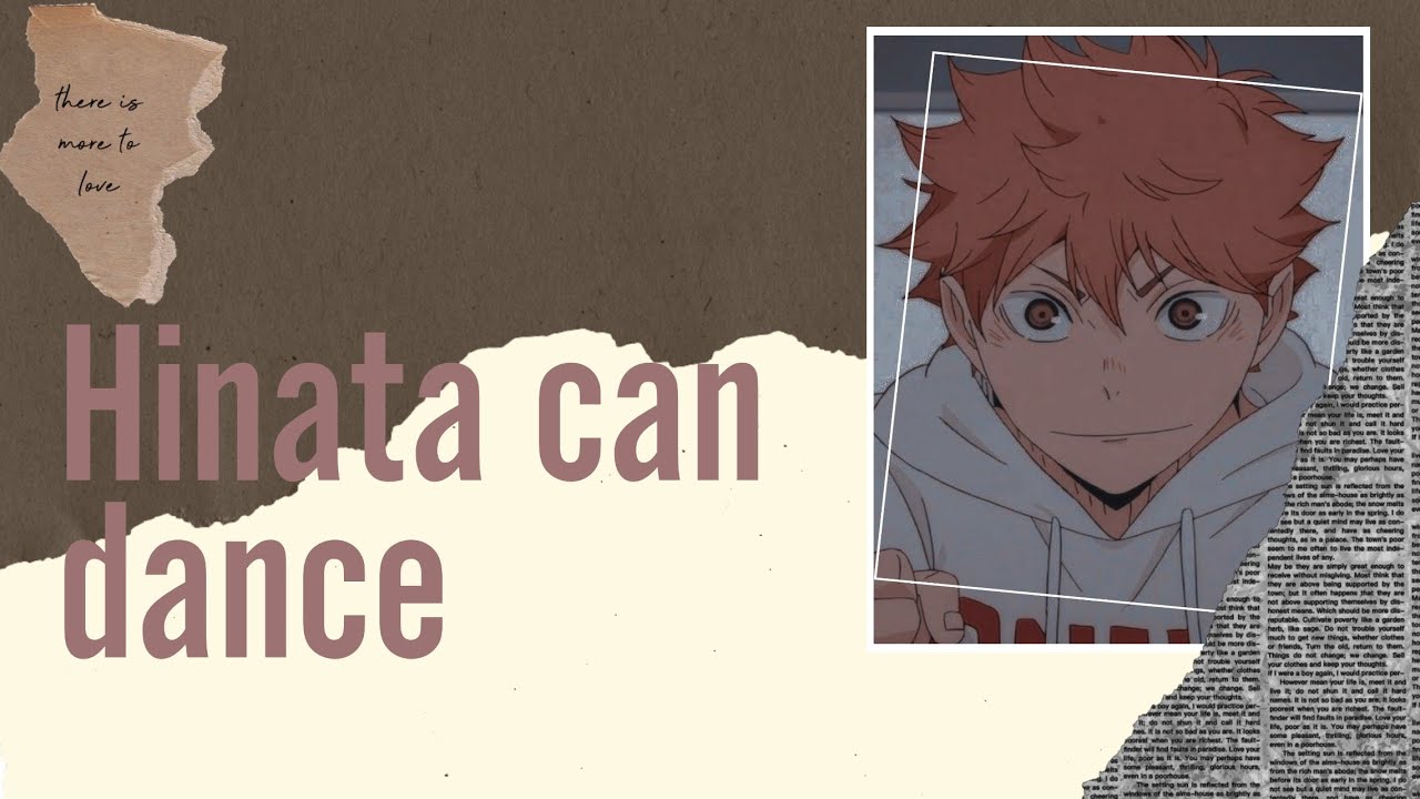 Hinata can dance Part. 1 | サムS A M | Haikyuu Texting Story