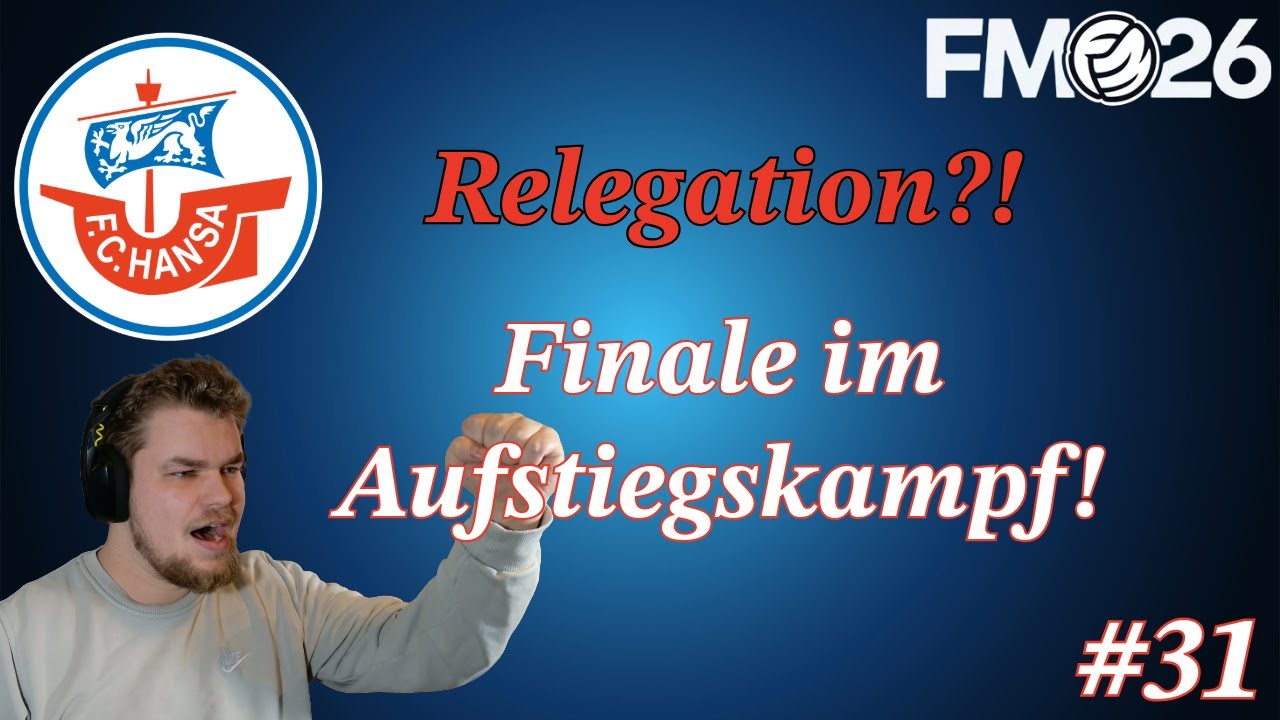 Schaffen wir den Wiederaufstieg? | FM26 FC Hansa Rostock #31
