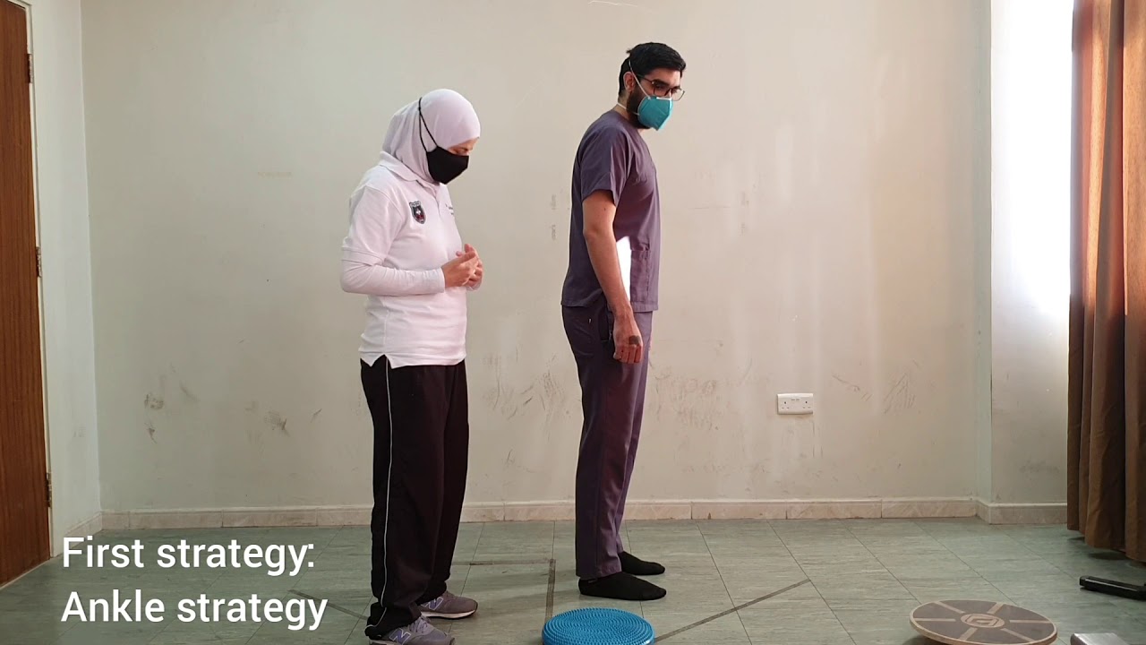 Положение стоя: Нормальные стратегии поддержания осанки