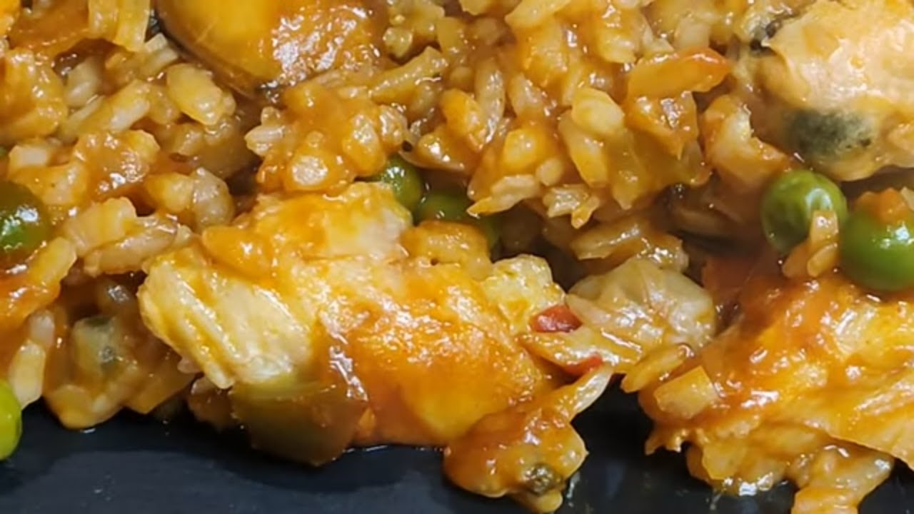 ¡INCREIBLE ARROZ A LO POBRE!solo con sobras