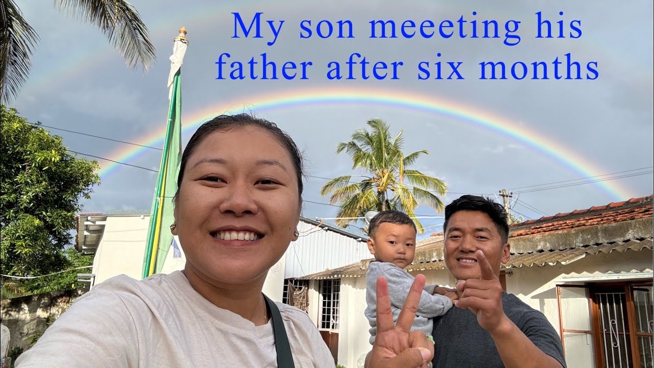 Ten Choeyang didn’t recognise his Dad || My husband meeting his son after six months ||