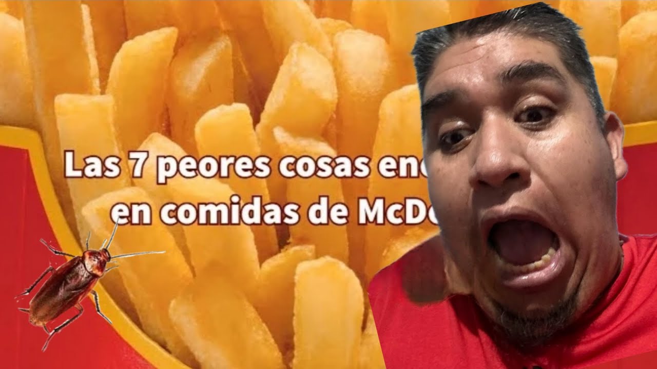 Renegul reacciona a Las 7 cosas más asquerosas encontradas en comidas de McDonalds