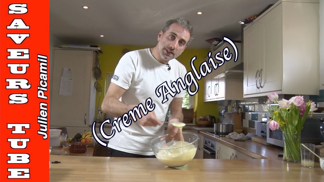 Creme Anglaise avec ie patissier Julien Picamil