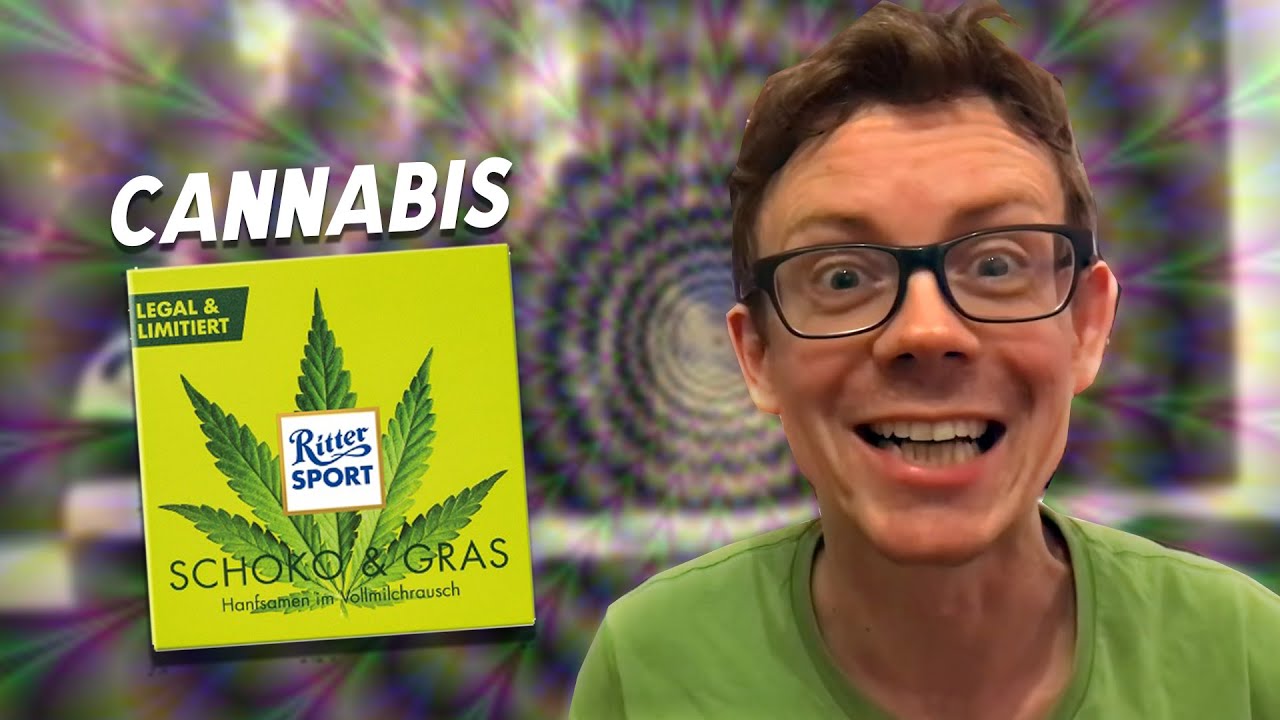 Ritter Sport Schoko und Gras im Test: Wie Gras ist das denn & macht die wirklich high? Produktsample