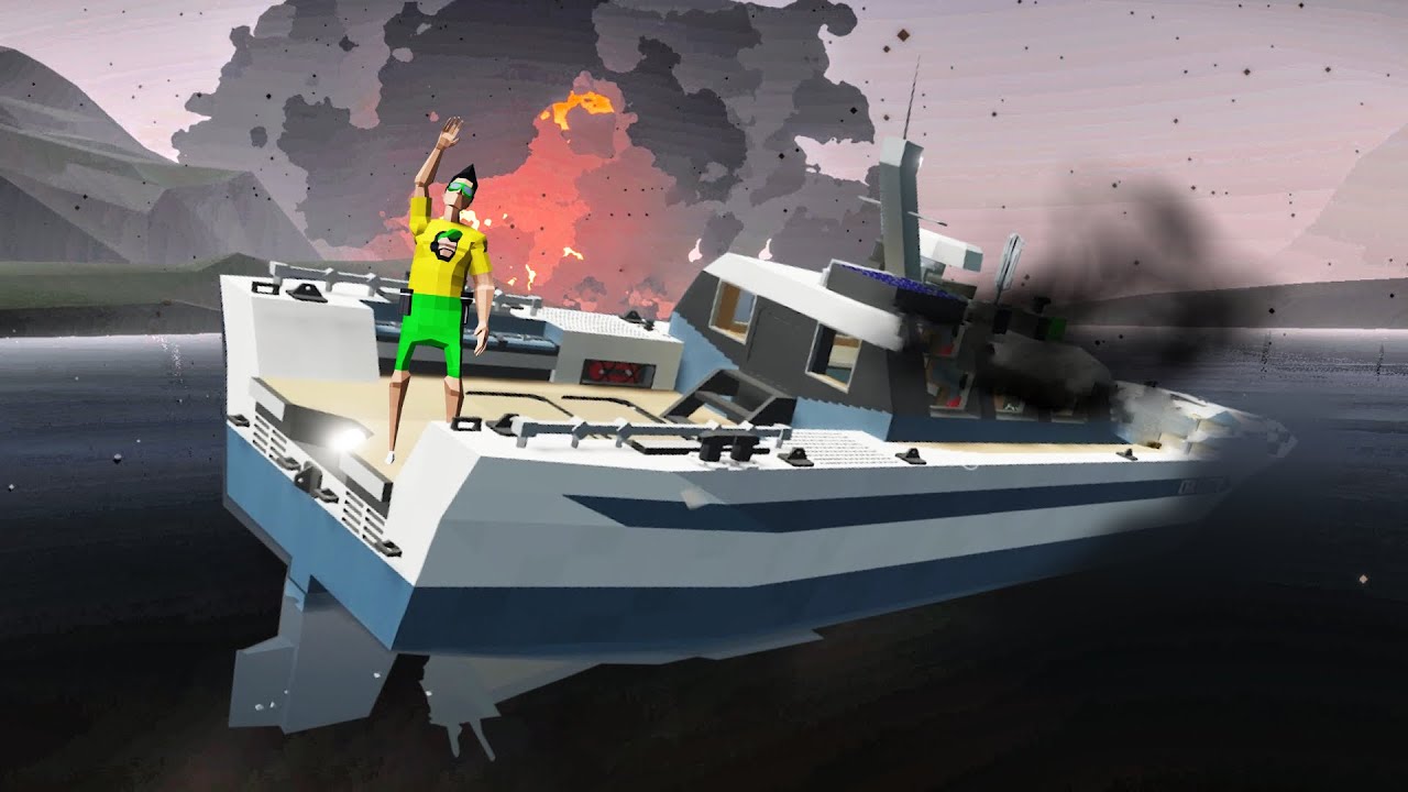 AN ACTIVE VOLCANO CAUSED OUR SHIP TO SINK IN STORMWORKS!!