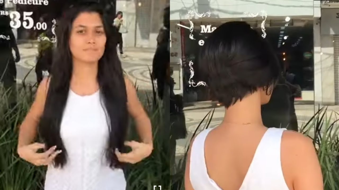 How short does she cut it????