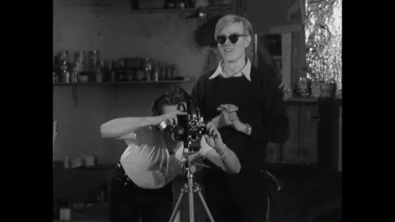 Warhol Interview in his studio