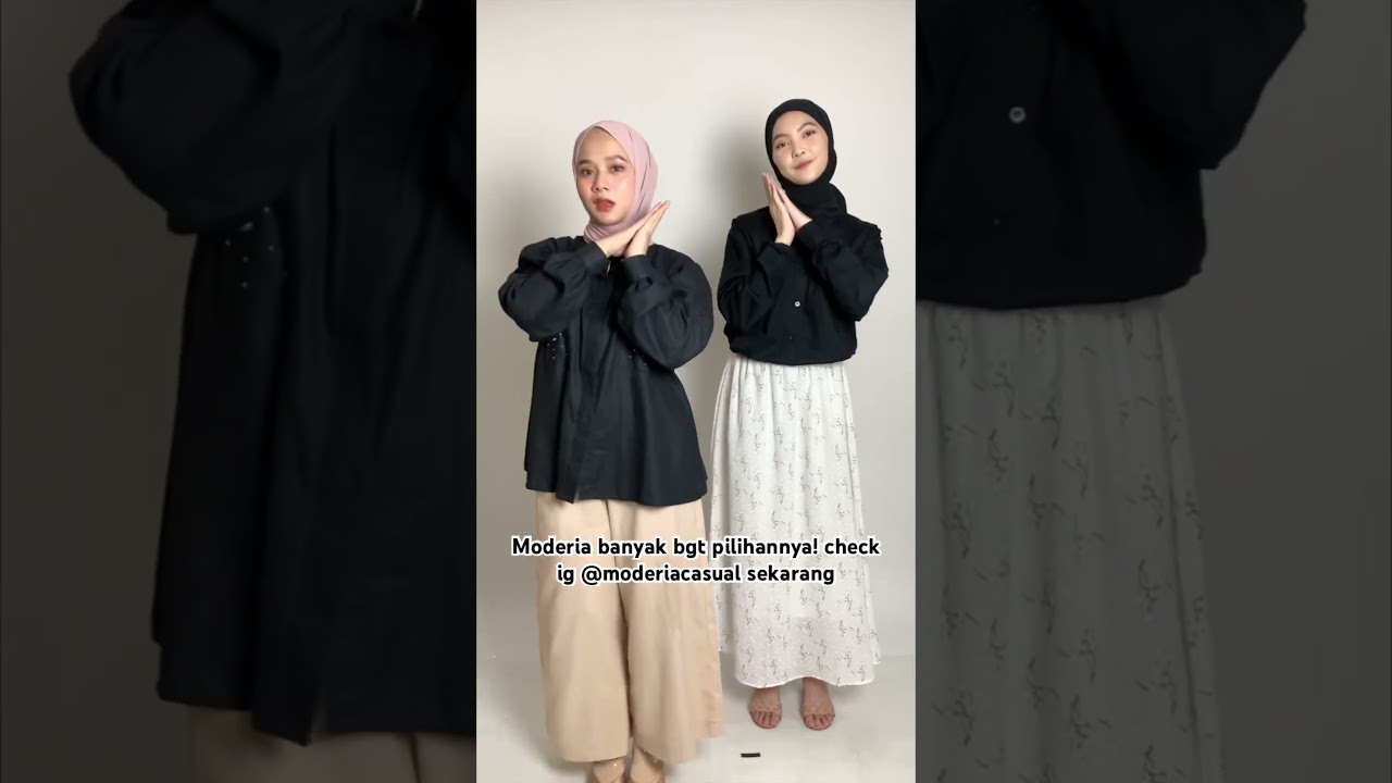Pilihannya hanya di moderia 😍 #fashion #hijabstyle #hijabootdindo