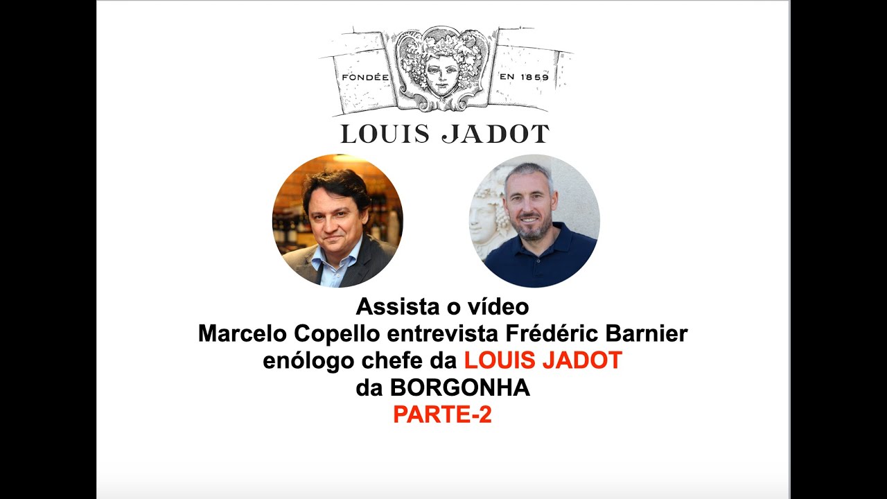 Marcelo Copello entrevista Frederic Barnier, da Louis Jadot PARTE-2