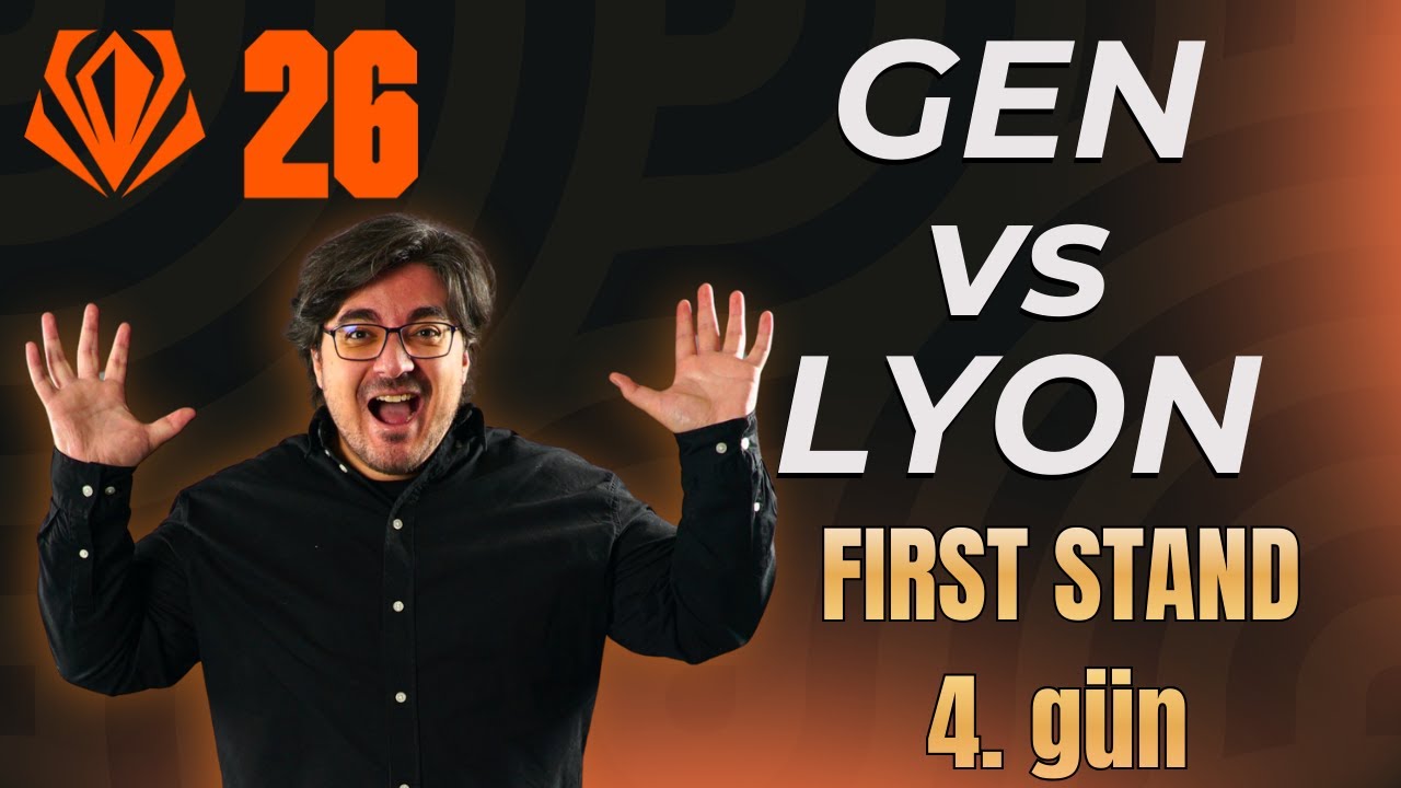 🔴First Stand 4. Gün GEN vs LYON #FST2026