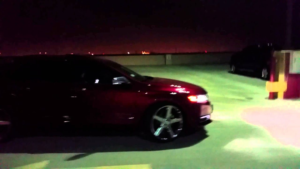 2015 CHEVY IMPALA LTZ on 22'' RIMS IROCS