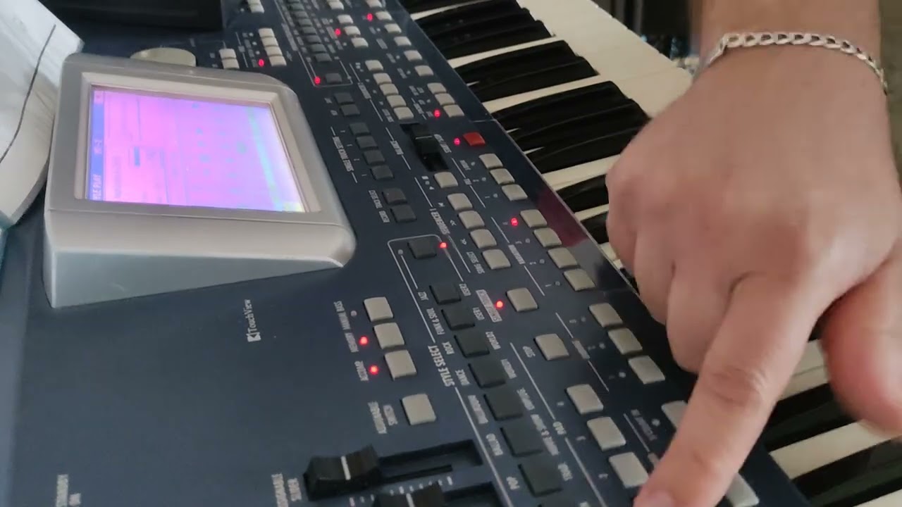 Korg Pa500 felújítás projekt. Szintetizátor. ( stílus és padok keverése 1 rész)