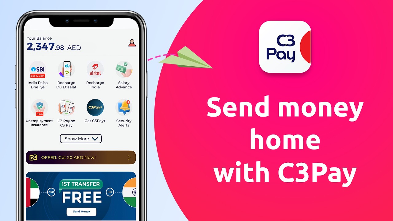 Send money home with C3Pay | Step-by-step Guide