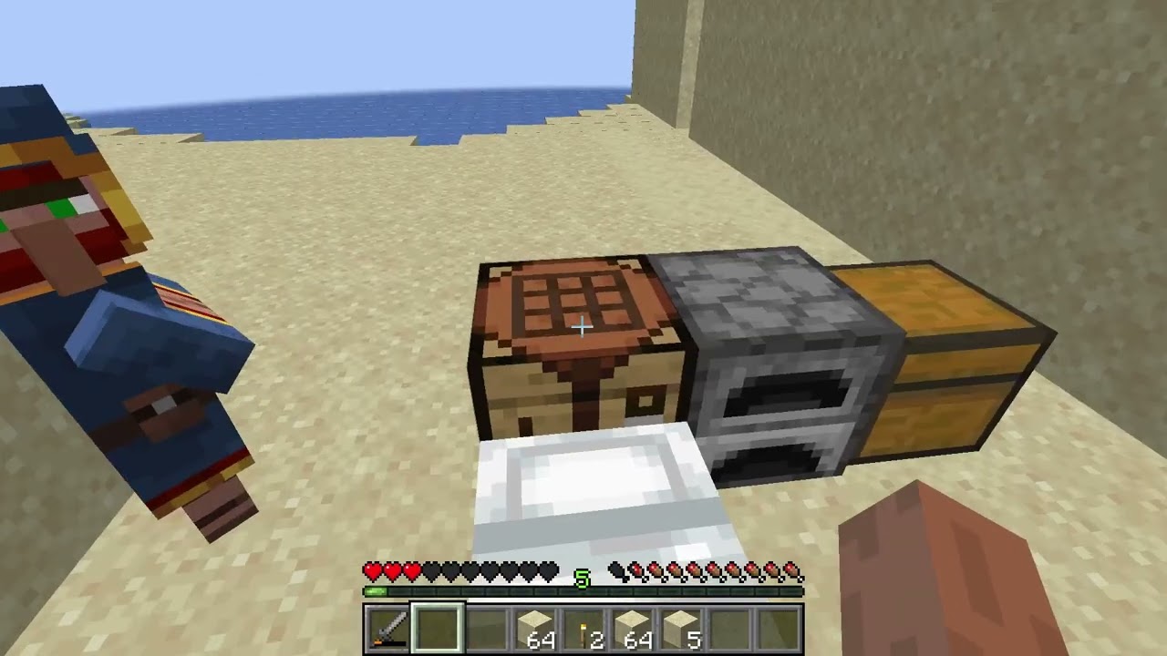 ASMR Gaming  - Minecraft | Building a Sand Castle | Soft Talking | Keyboard and Mouse Sounds 🥰 🌸