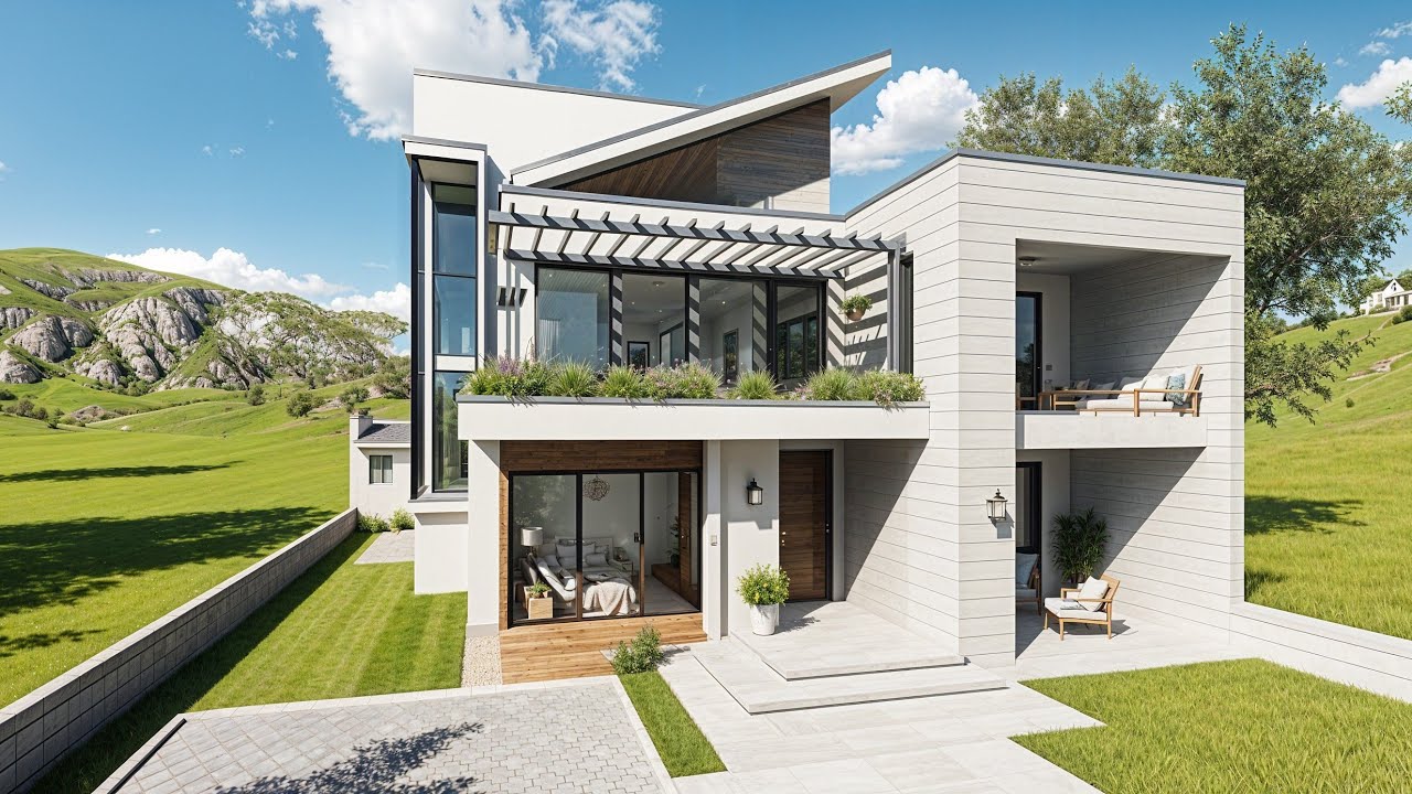 5 Bedroom House Design on a 50 by 80 ft Lot - Simplicity Meets Luxury #architecture