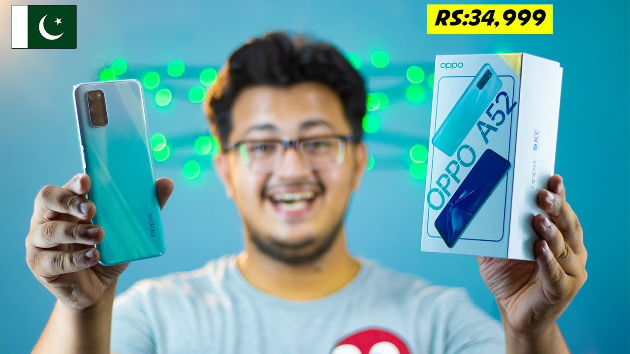Oppo A52 Unboxing | First Impressions | 34,999 Price In Pakistan 🔥
