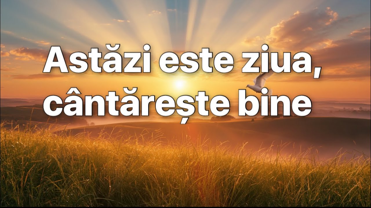 Astăzi este ziua, cântărește bine (Cover)