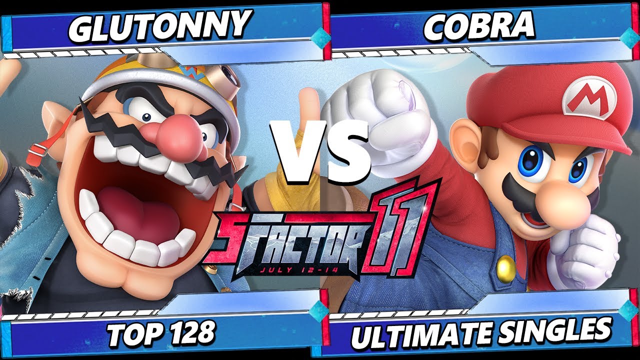 S Factor 11 - Glutonny (Wario) Vs. Cobra (Mario, Pyra Mythra) Smash Ultimate - SSBU