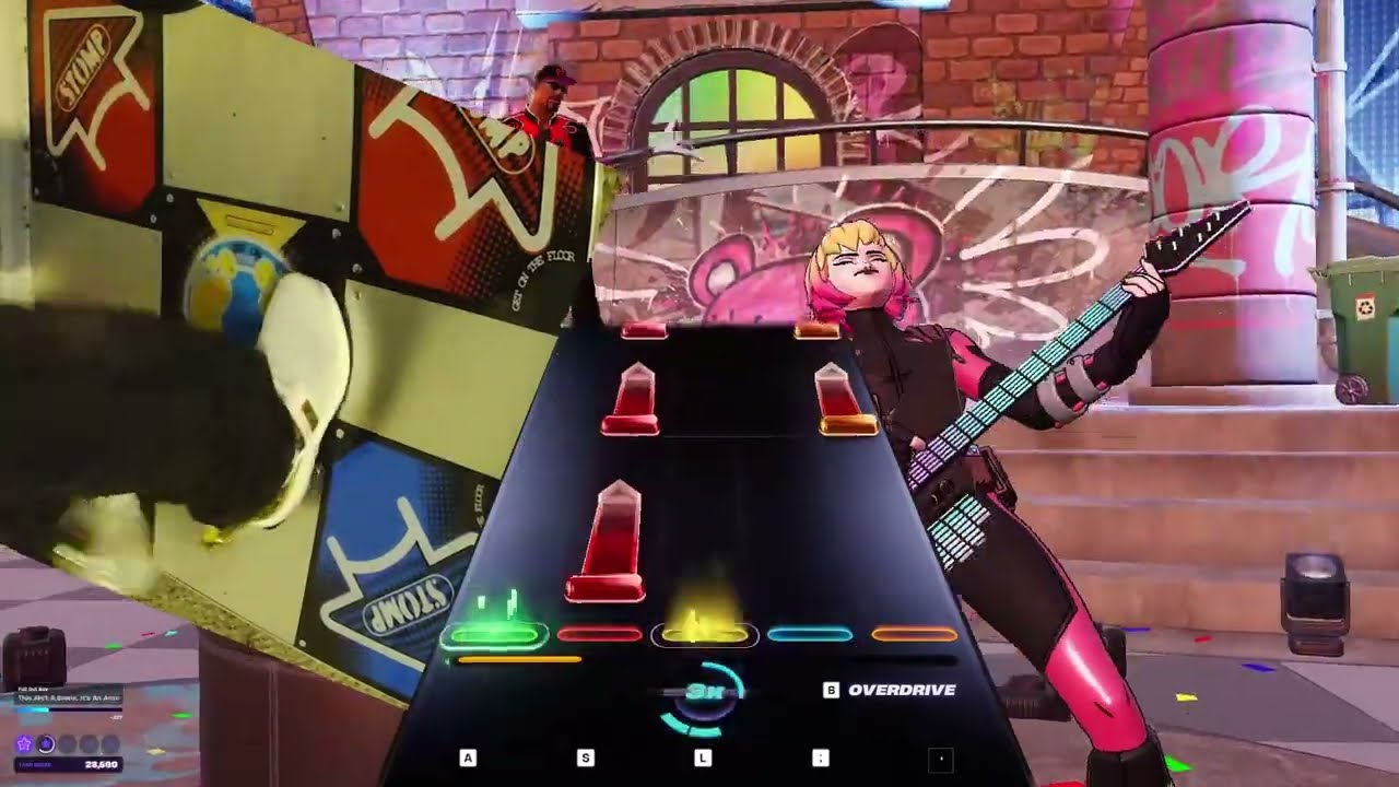 Pump It Up Fortnite Festival Expert: This Ain't A Scene, It's An Arms Race Fall Out Boy Lead