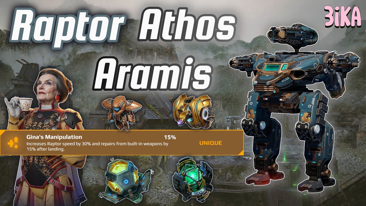 Raptor - Athos Aramis | Tank Gameplay | War Robots