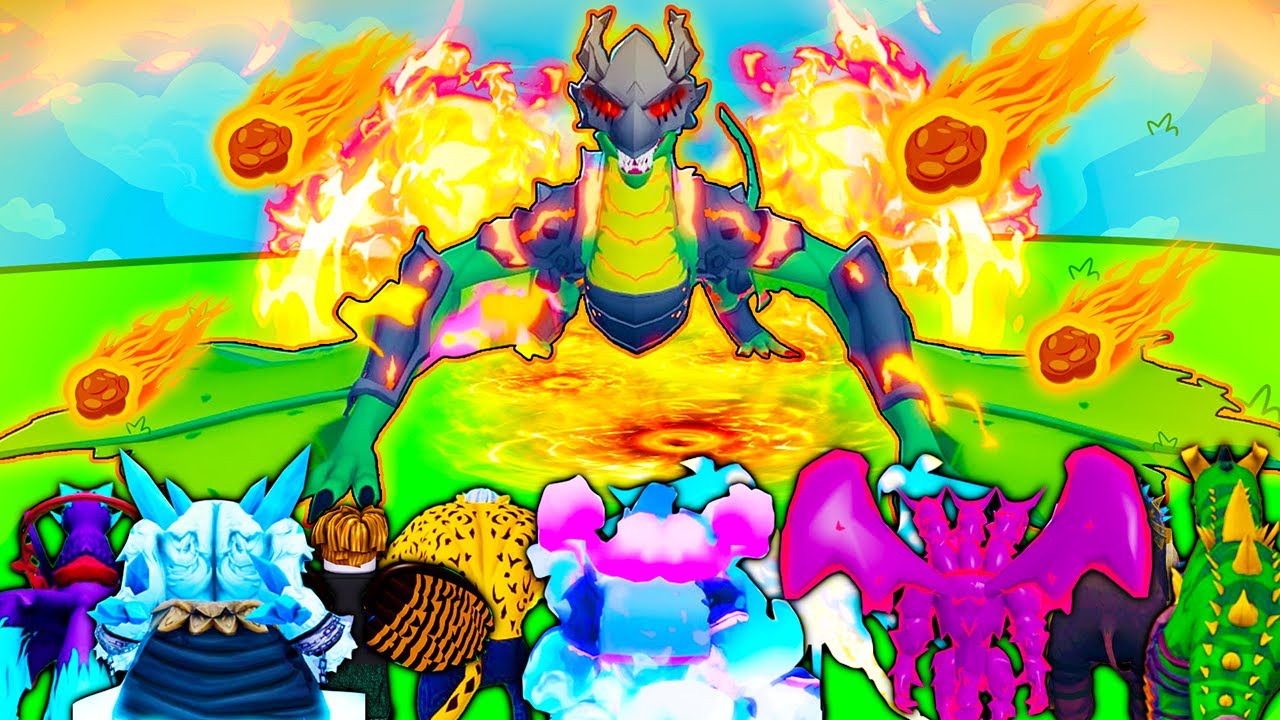 Dragon V2 Vs 10 Trái Ác Quỷ Hệ Zoan Trong Blox Fruits | Roblox