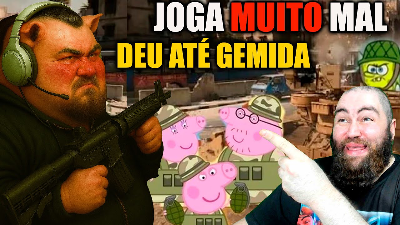 IRMÃO PORCO PASSANDO A MAIOR VERGONHA NO BF6