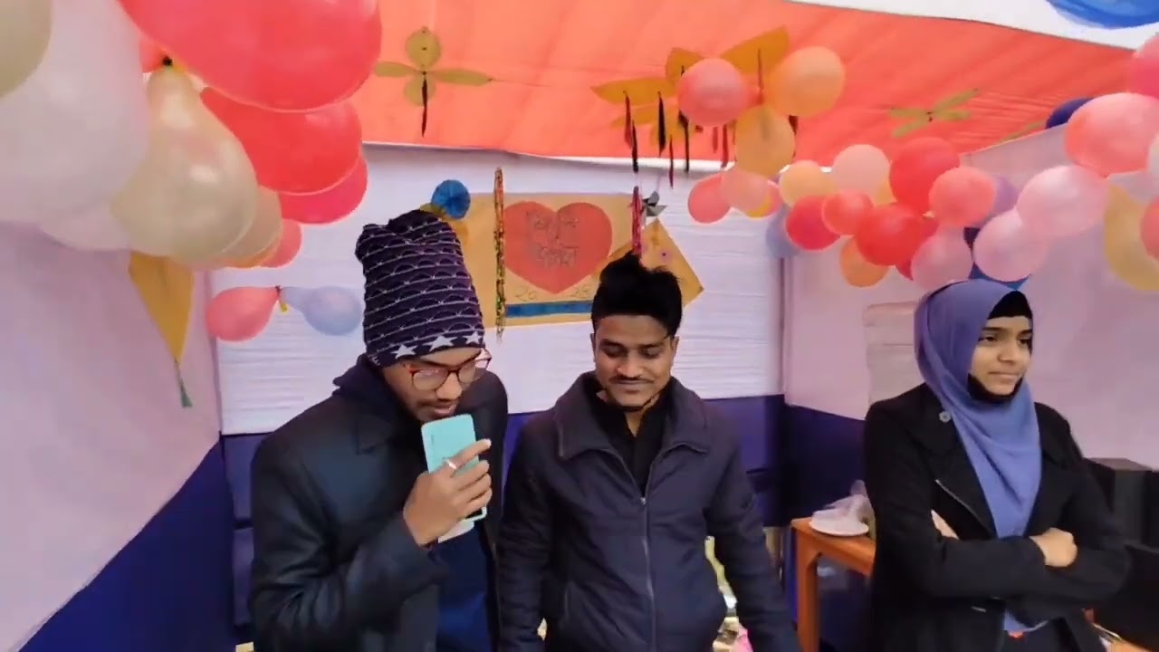 পিঠা উৎসব নবাবগঞ্জ সরকারি কলেজ 🤗 #bengalifunnyvideo #vlogger  #intelligencetest #vlog