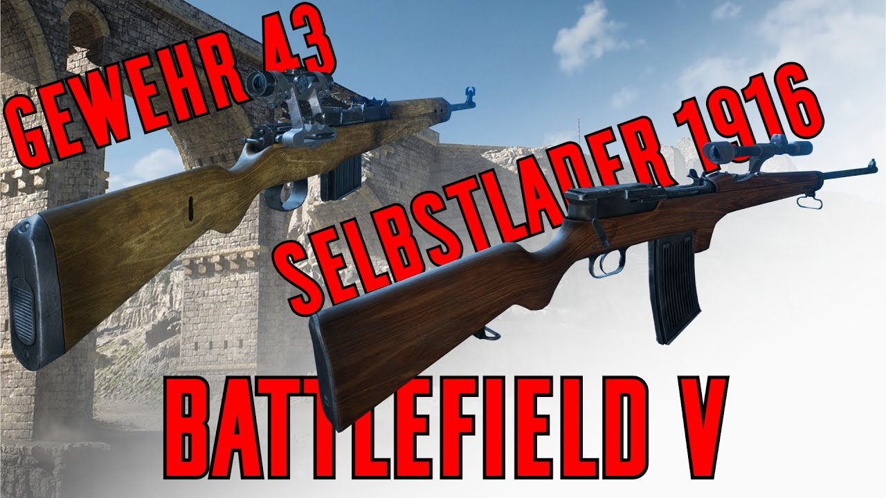 Weapon Comparison Gewehr 43 & Selbstlader 1916 - Battlefield V