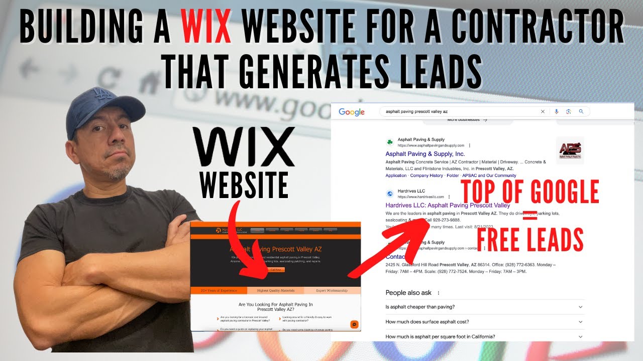 Building A Contractor Website With WIX That Generates Leads