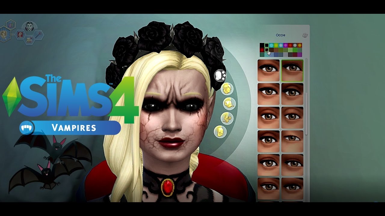The Sims 4 Vampiri | Crea Una....VAMPIRA FULL REVIEW!!