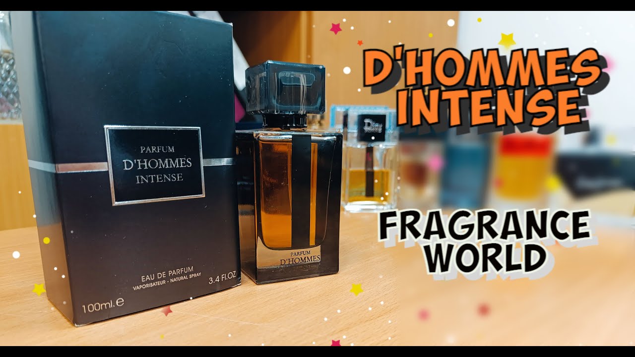 FRAGRANCE WORLD D'HOMMES INTENSE - кайфовый клон DIOR HOMME INTENSE / распаковка, обзор аромата