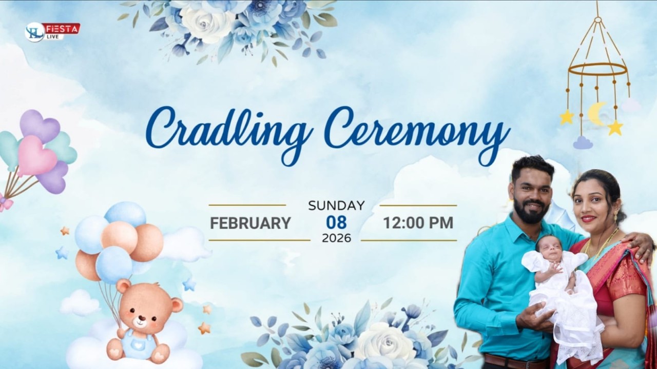 .Cradling Ceremony Of Baby BOY | Watch LIVE