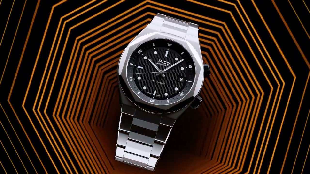 MIDO | Multifort 8 Two Crowns (black) | MIDO Swiss Watches
