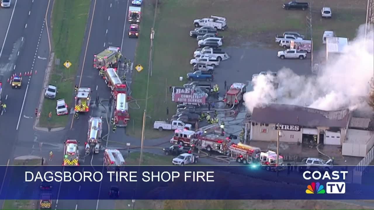 Dagsboro Tire Shop Fire