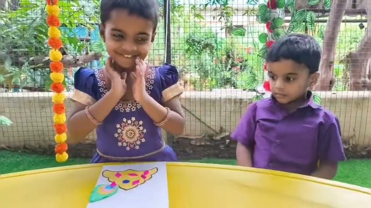 Krishna Janmashtami celebrations 2025 @, Little Krish Montessori Pre School.