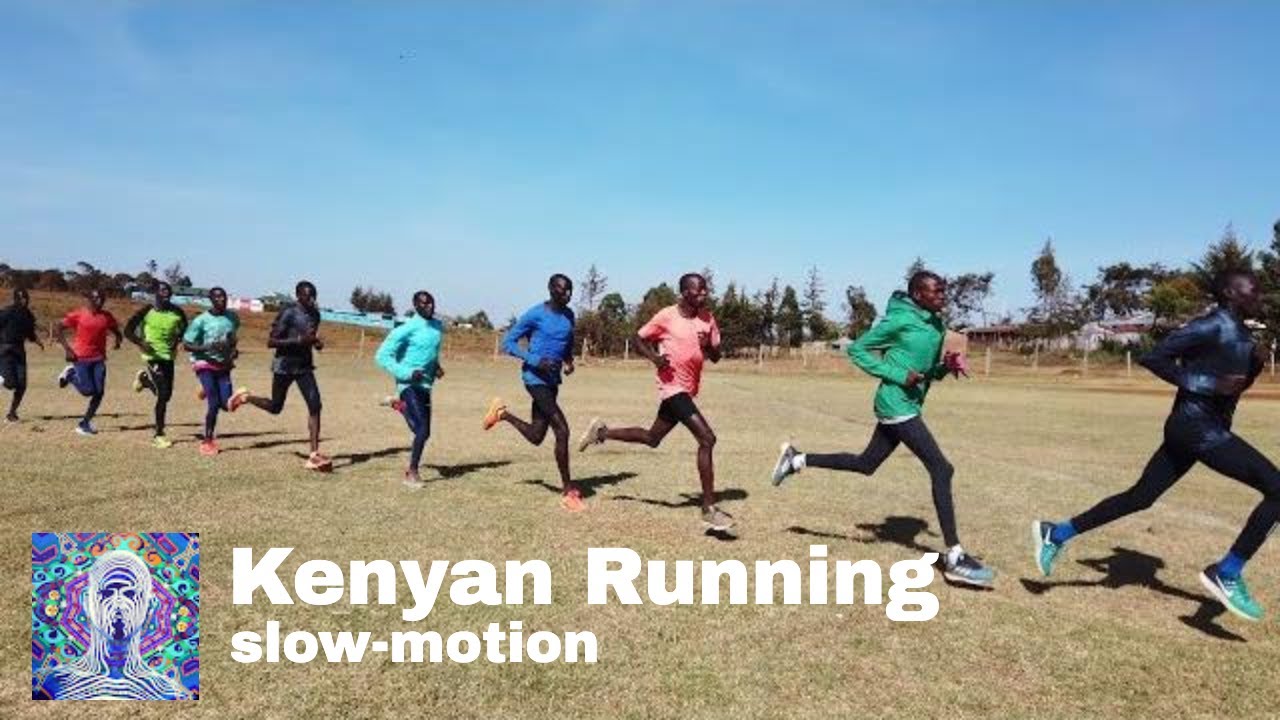 Kenyan Running Slow Motion (plus Zane Robertson)