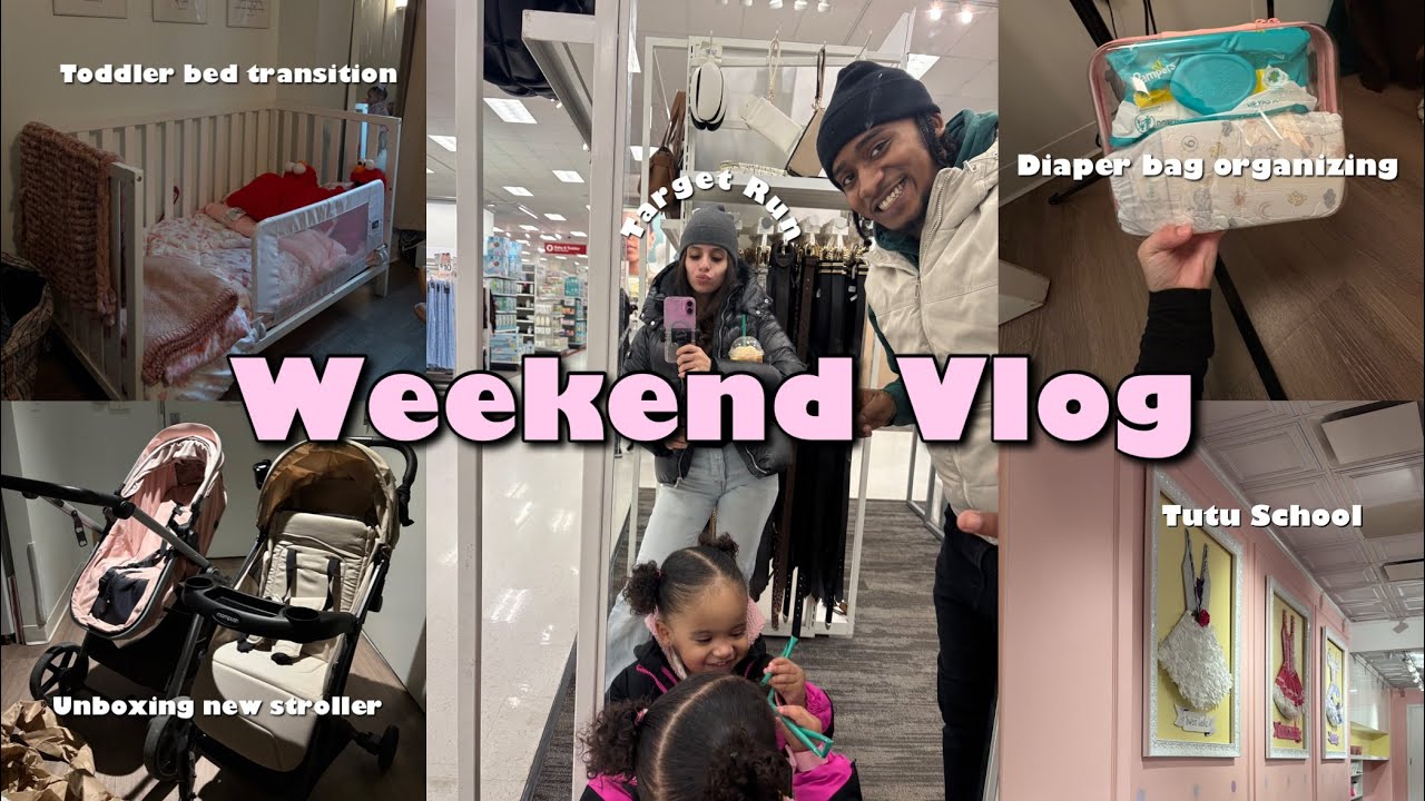 Weekend Vlog | target run + toddler bed transition & more