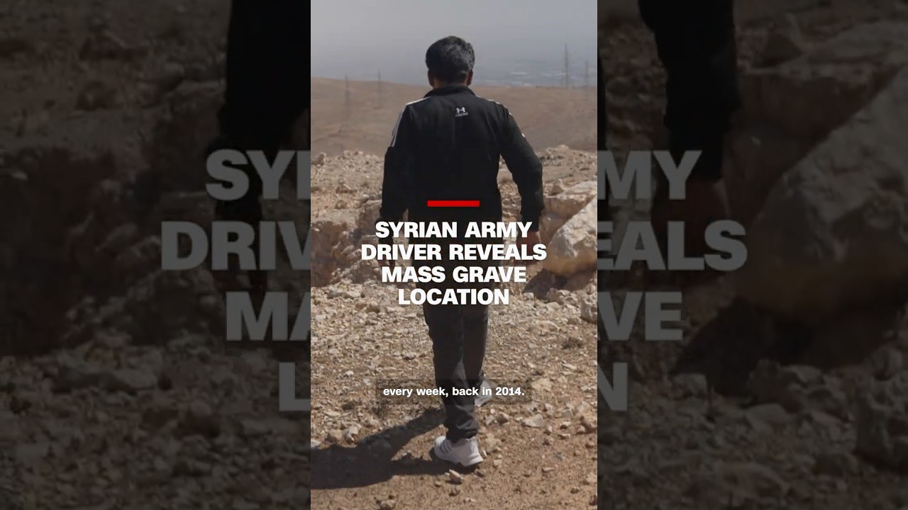 Syrian army driver reveals mass grave location