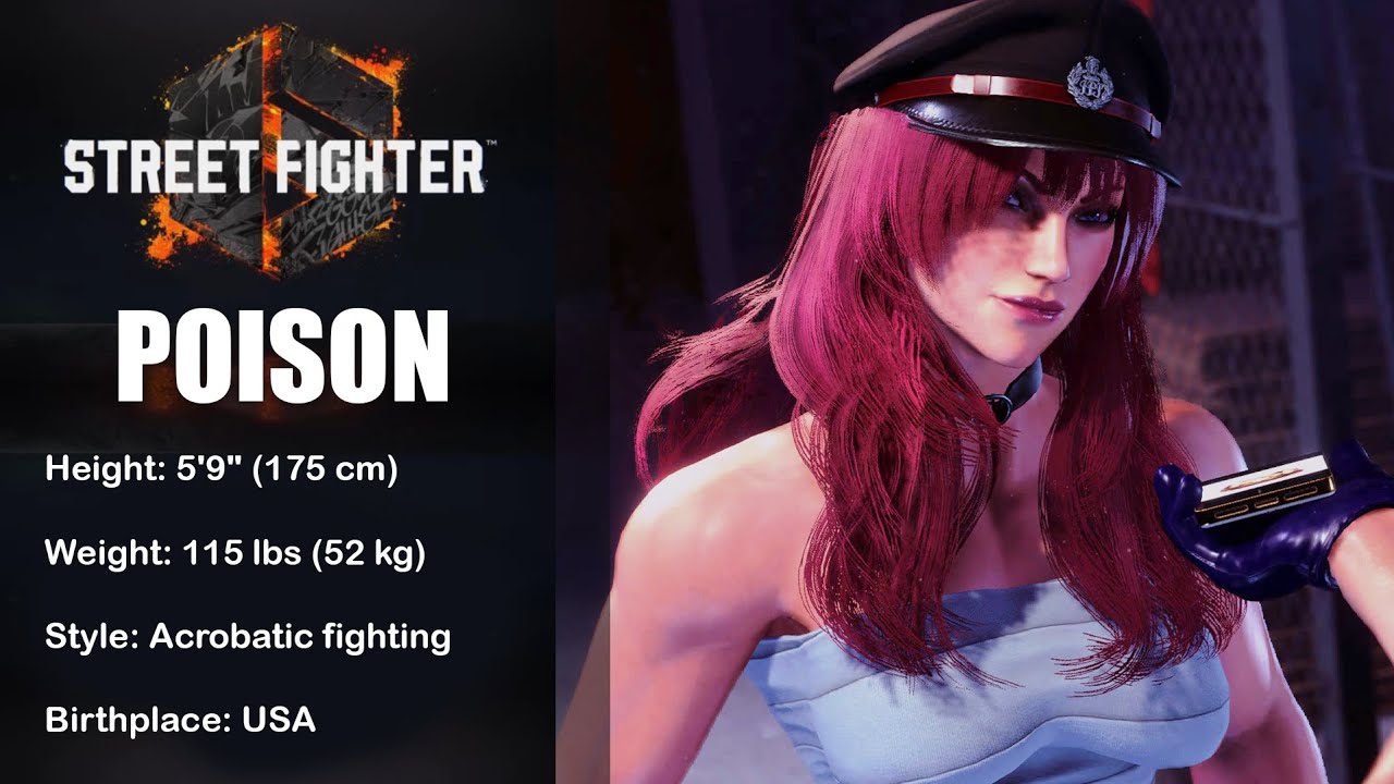 Street Fighter 6 - POISON [Avatar Creation]