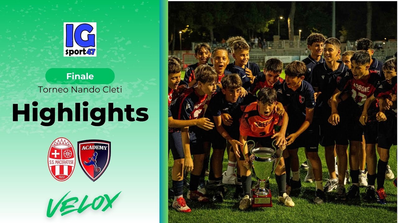 Maceratese-Academy Civitanovese 0-2/2-3 (Finale 39° Torneo Nando Cleti)