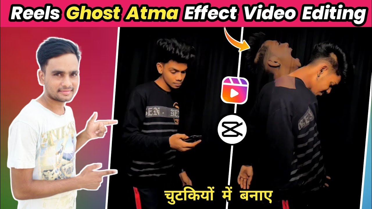 Reels Ghost/Soul/atma Transition Video Editing | Reels New Video Editing