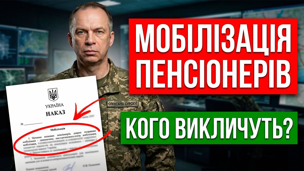 Повістки для пенсіонерів: кого можуть викликати до ТЦК вже завтра